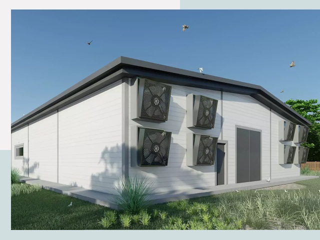 Строительство птичников в Павлове