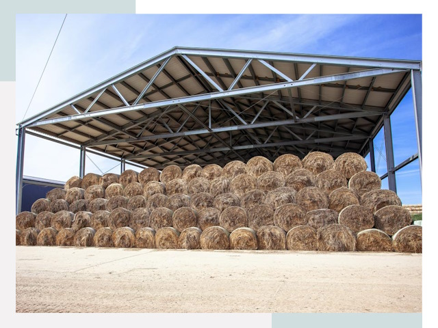 Строительство сенохранилищ в Павлово от 608 руб.