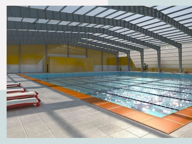 Строительство крытых бассейнов в Павлове