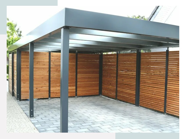 Навесы для парковки в Павлове