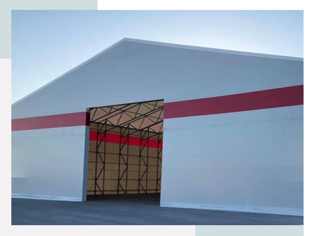 Быстровозводимые ангары в Павлове
