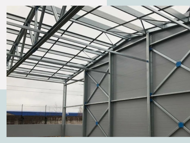 Каркасные ангары от СтальСтрой-Пвв по цене от 608 руб.