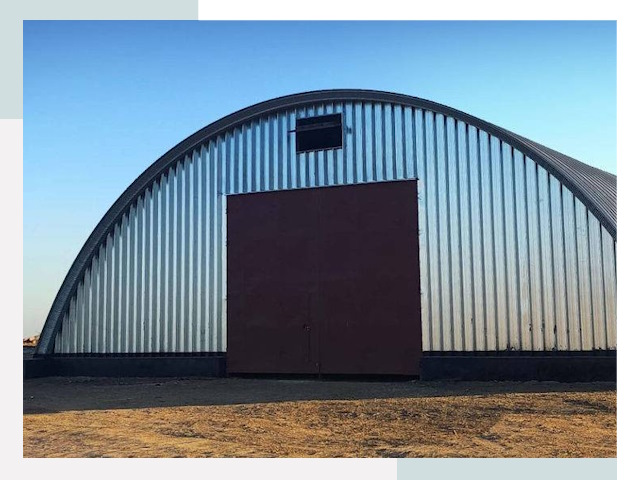 Арочные ангары в Павлове