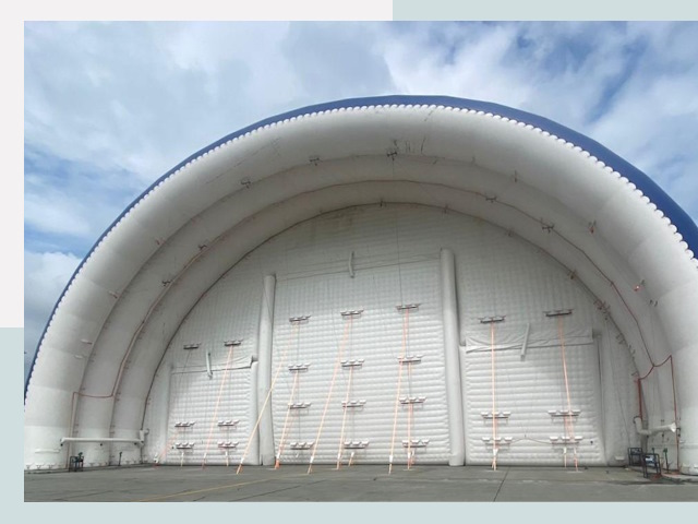 Пневмокаркасные ангары от СтальСтрой-Пвв по цене от 608 руб.