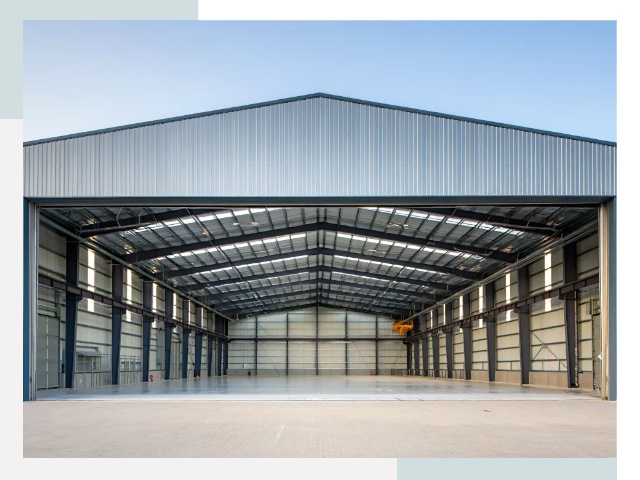 Большие ангары в Павлове