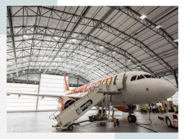 Авиационные ангары в Павлове