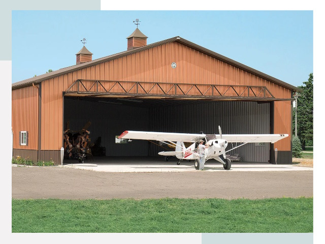 Ангары для самолетов в Павлове