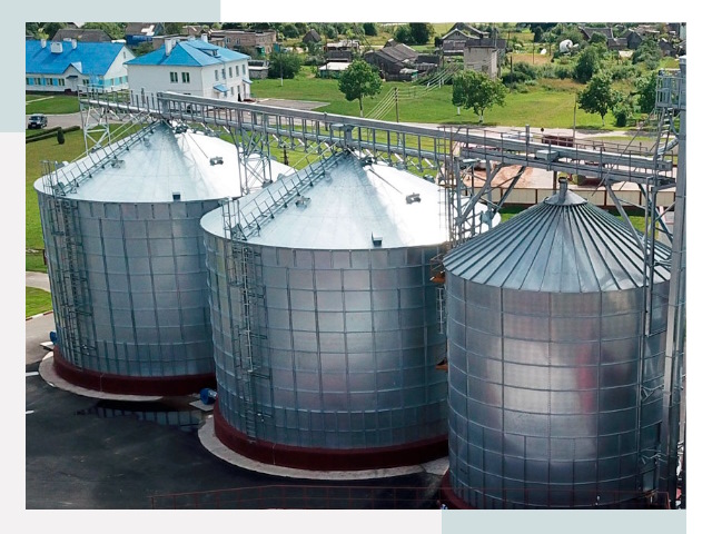 Металлические силосы в Павлове