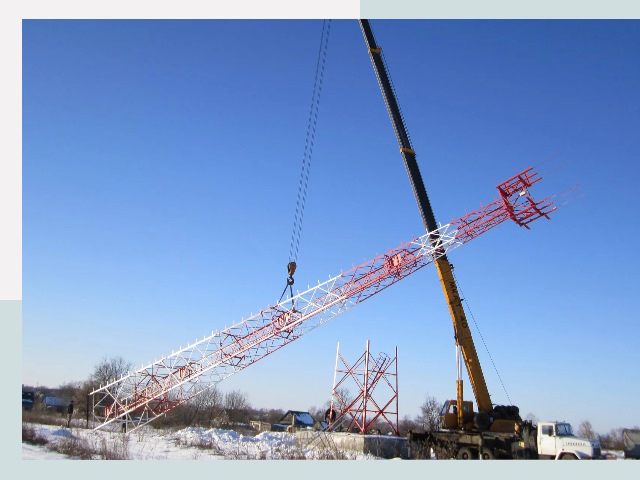 Строительство башен связи в Павлове от 608 руб.