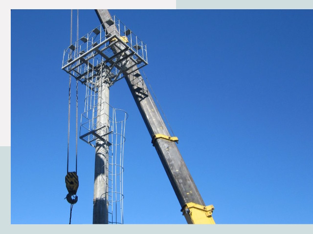 Монтаж осветительных мачт в Павлово от 608 руб.