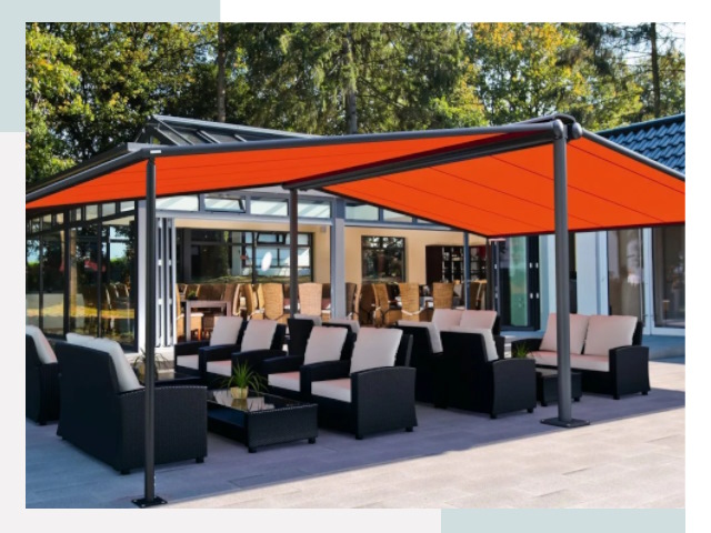 Навесы для кафе и ресторанов в Павлове