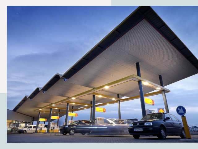 Навесы для АЗС в Павлово от 608 руб. - Защита и комфорт