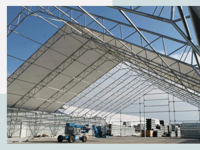 Каркасно-тентовые сооружения от СтальСтрой-Пвв по цене 608 руб.