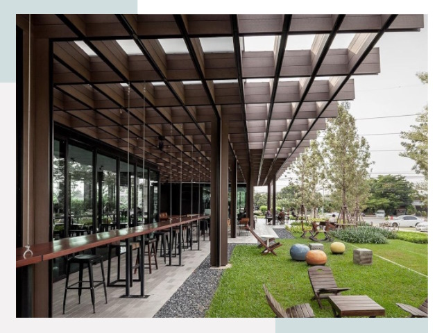 Летние веранды для кафе в Павлове