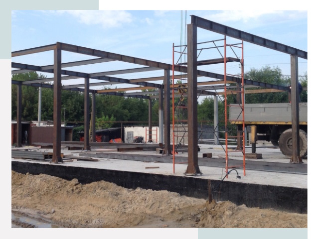 Фундамент для ангаров в Павлове