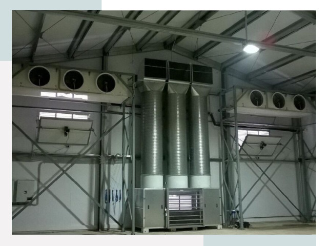 Инженерные системы для ангаров в Павлове