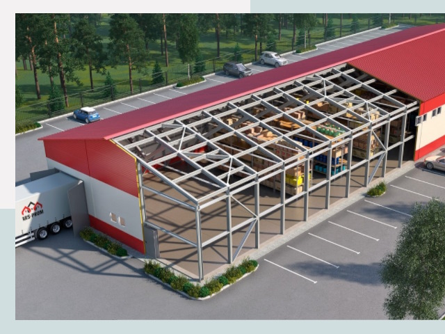 Проектирование ангаров в Павлове от 608 руб.