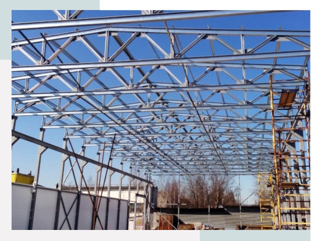 Металлокаркасы для складов в Павлове